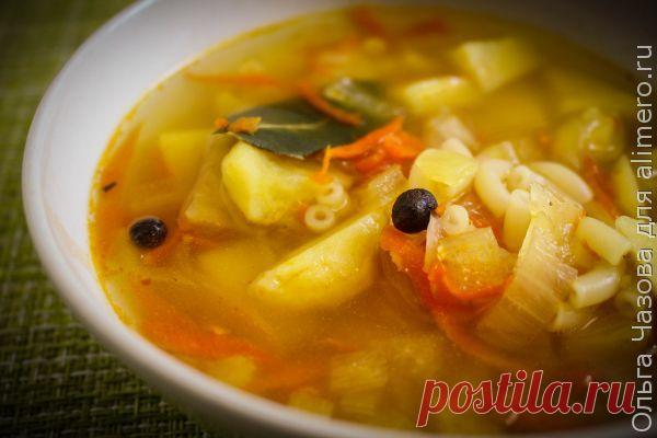 👌 Самый простой постный суп с рожками, рецепты с фото