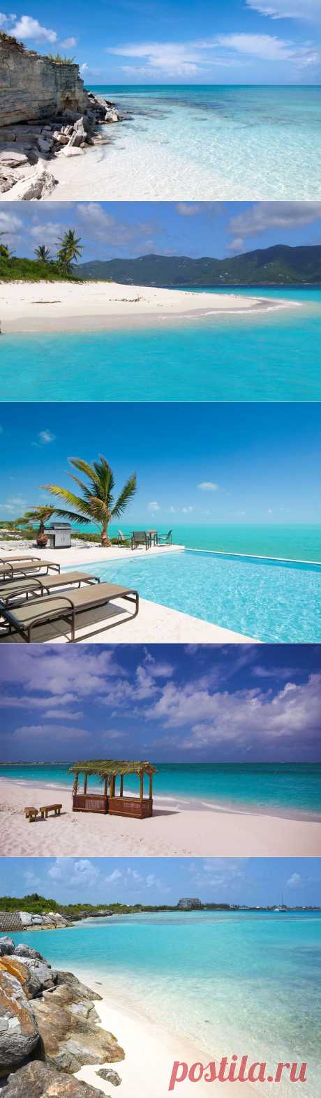 Пляж Теркс и Кайкос или Turks and Caicos Beach из категории самые лучшие пляжи Карибских Островов - фото путеводитель.

Группа небольших островов Теркс и Кайкос находится недалеко от Кубы и являются продолжением Багамских островов. Лучше всего туда ехать с декабря до июля. Для Карибских островов характерен неспешный ритм жизни. Здесь все находятся в неторопливом, расслабленном состоянии. Островитяне очень дружелюбны.