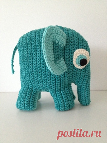 Eyes of Jenny: Lækker hæklet elefant DIY