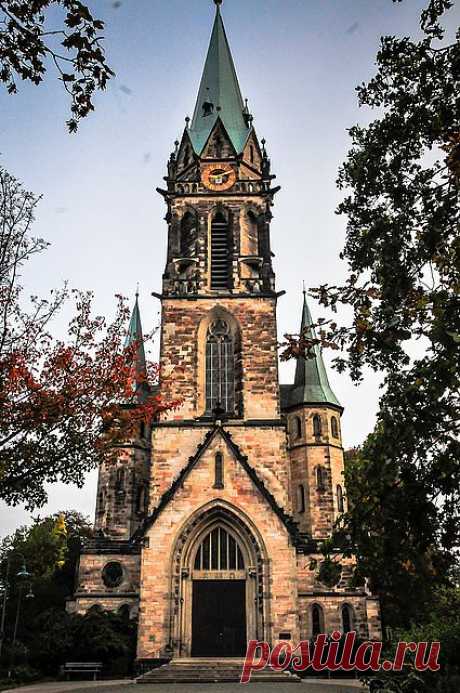 Дармштадт, Германия - Йоханнес Kirche | Flickr Для Обмена Фото!