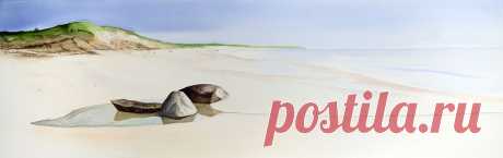 Художник-акварелист Fred Poisson