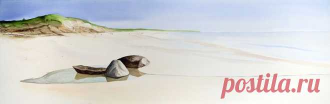 Художник-акварелист Fred Poisson