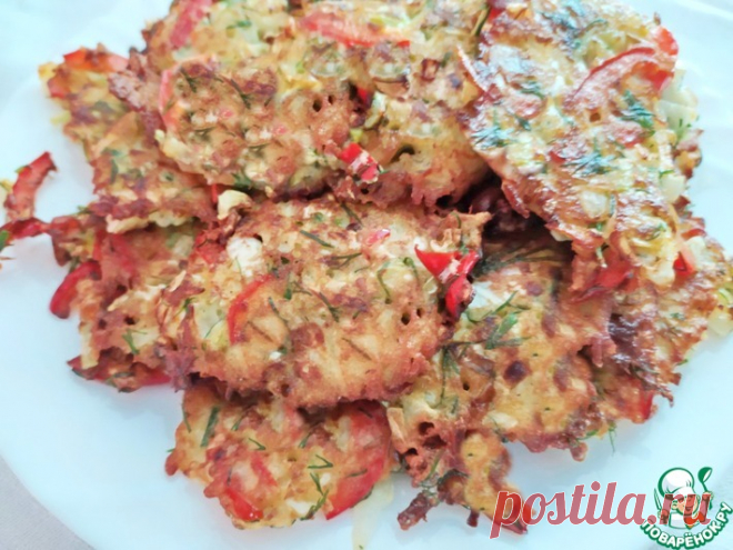 Овощные котлеты Кулинарный рецепт