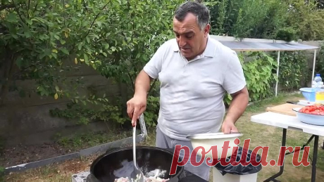 Летнее  рагу из свежих овощей. Рецепт от Жоржа