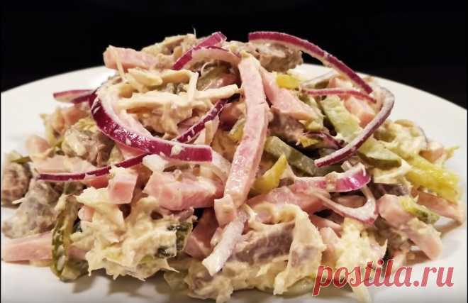 Мясной салат 