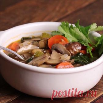 Vegan Richa в Instagram: «Warming Brothy Mushroom Chickpea Soup with Veggies & Greens. 1 Pot. 5 Spices that make it Comforting and So Delicious!! RECIPE linknin bio.…» 2,816 отметок «Нравится», 44 комментариев — Vegan Richa (@veganricha) в Instagram: «Warming Brothy Mushroom Chickpea Soup with Veggies & Greens. 1 Pot. 5 Spices that make it…»