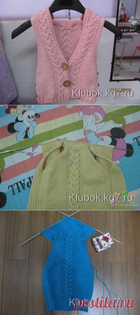 Жилет с капюшоном МК