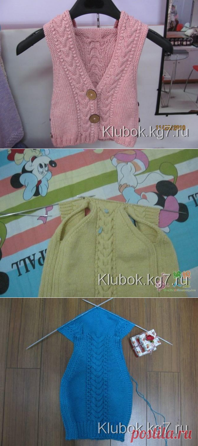 Жилет с капюшоном МК