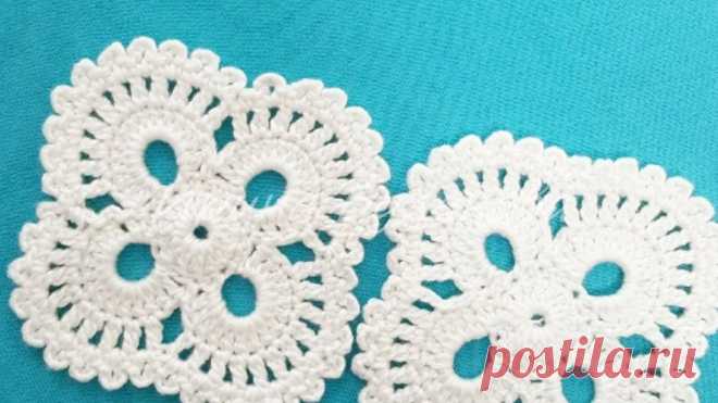 Мотив крючком для скатерти | Ирина Буланова | Яндекс Дзен