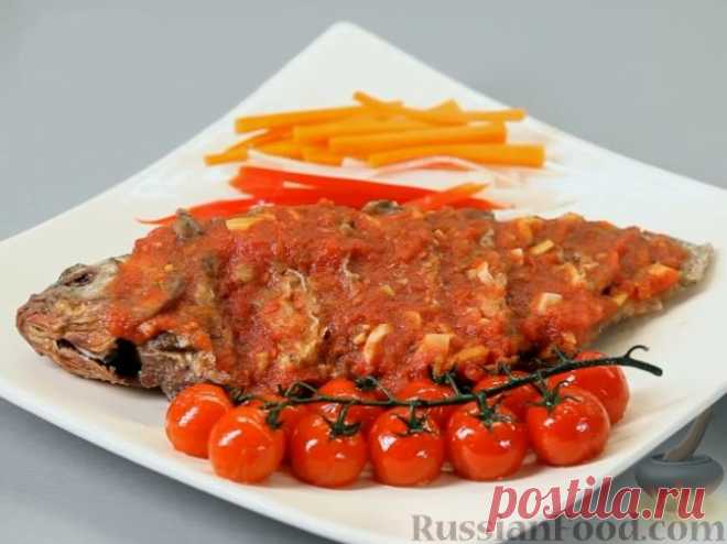 Рецепт: Карп под кисло-сладким соусом на RussianFood.com