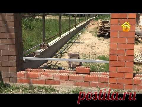Забор из профнастила | Дачное видео: первый интернет-канал о Даче и Доме