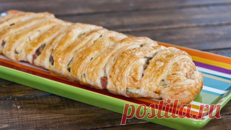 Яичница в слоеном тесте - оригинальный и вкусный завтрак.