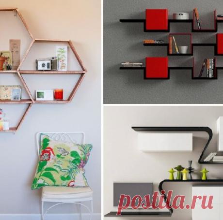 17 великолепных идей дизайна современных полок