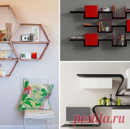 17 великолепных идей дизайна современных полок