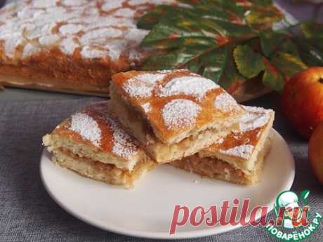 Старомодный яблочный пирог - кулинарный рецепт