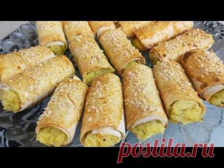 Вечерний Перекус к Чаю. Сытно,Вкусно и Быстро !