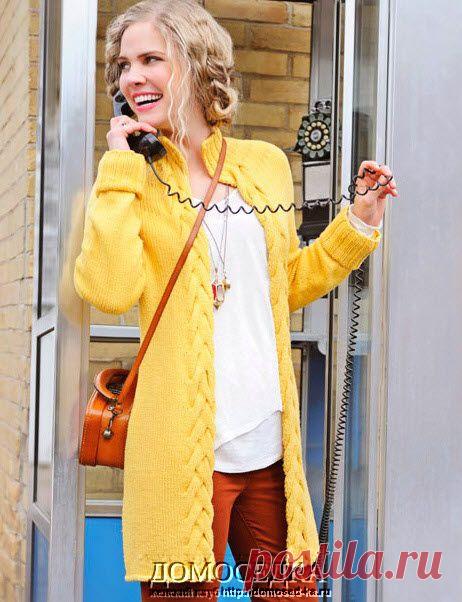 Длинный жакет | ДОМОСЕДКА