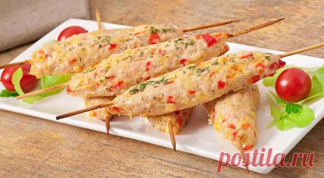 Люля из курицы с овощами и пряными травами . Пошаговый рецепт с фото на Gastronom.ru