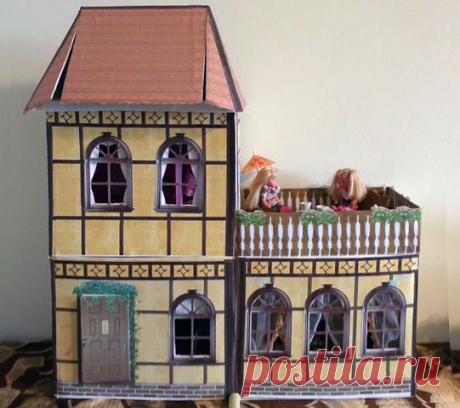 Дом для кукол из обычных коробков
Схема, макеты, шаблоны