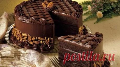 Шикарный ТОРТ «Черная магия» на кефире с кофе - Вкусные рецепты - медиаплатформа МирТесен