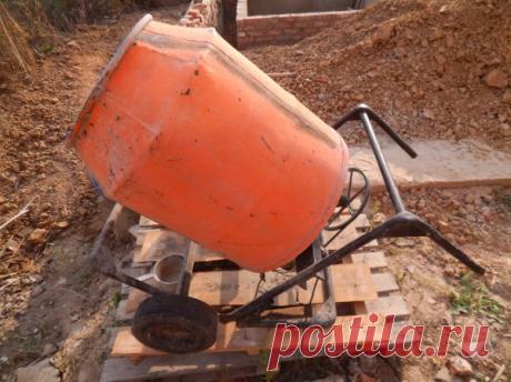 Бетономешалка своими руками из металлолома