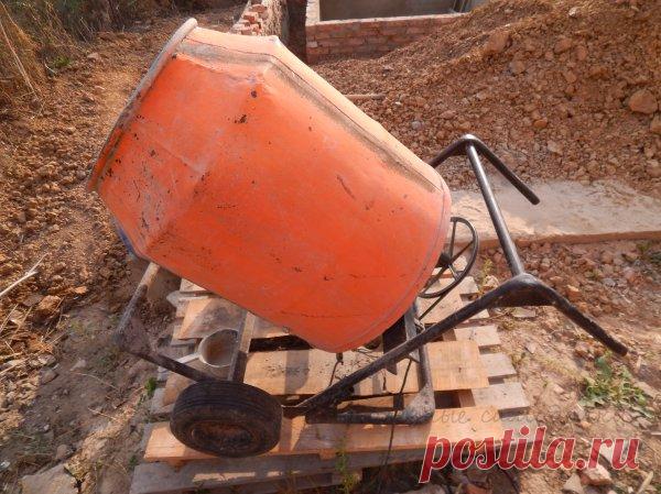 Бетономешалка своими руками из металлолома