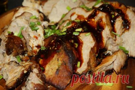Жареная свинина на манер утки по-пекински - Портал «Домашний»