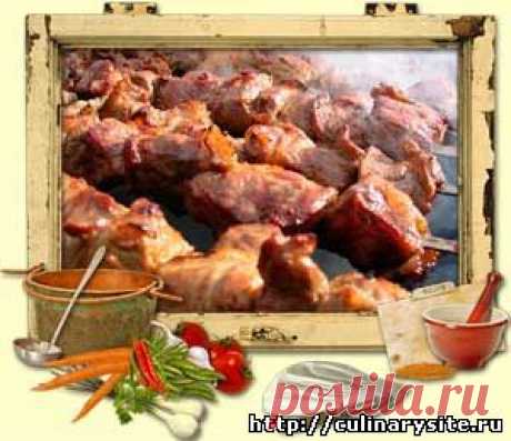 Шашлык из свинины классический - Рецепт приготовления
