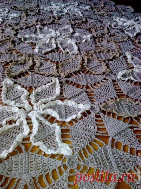 Купить " ПРУДИК" льняной коврик - разноцветный, ковер ручной работы, авторская ручная работа