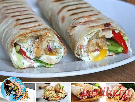 10 ДИЕТИЧЕСКИХ НАЧИНОК ДЛЯ ДОМАШНЕЙ ШАУРМЫ, от которой вы точно не потолстеете
Согласитесь, шаурма - ужасно вкусная штука. Единственным минусом этой быстрой еды является жирное мясо и соус, который делается на основе майонеза. Но что же делать, когда хочется шаурмы, но при этом не хочется толстеть? Конечно, сделать шаурму своими руками!
Предлагаем 10 рецептов вкуснейшей шаурмы, от которой вы не потолстеете!
1. Вареная грудка, пара зубчиков чеснока, вареное яйцо, тертый сыр...
