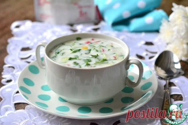 Окрошка на кефире с щавелем Кулинарный рецепт