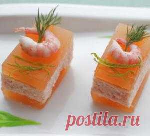 Мусс из креветок и семги с грейпфрутовым желе, пошаговый рецепт с фото Мусс из креветок и семги с грейпфрутовым желе. Пошаговый рецепт с фото, удобный поиск рецептов на Gastronom.ru