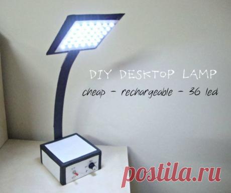 Светодиодный светильник с регулировкой яркости