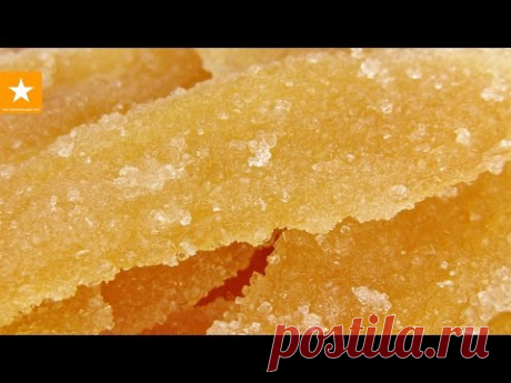 Цукаты из имбиря - конфеты с перчинкой от Мармеладной Лисицы. CANDIED GINGER RECIPE