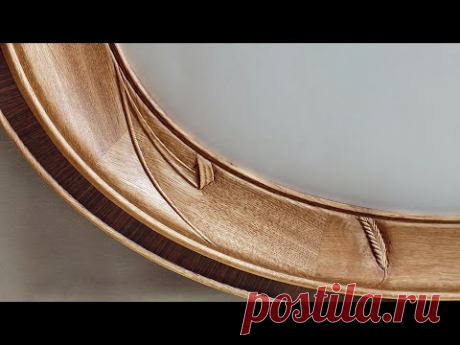 Фрезерование эллипсов и многое другое. Овальная рамка.