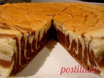 Зеленый Кориандр: Зебра чизкейк