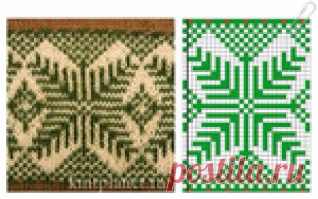 Жаккард спицами: зимнее настроение