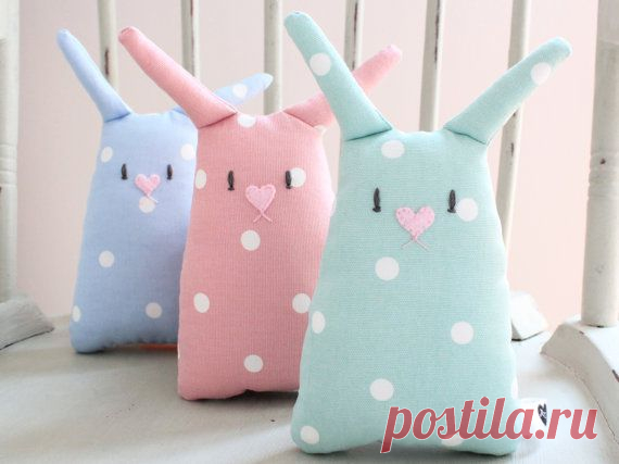 Personalised Baby Bunny Toy от MissSDesigns на Etsy