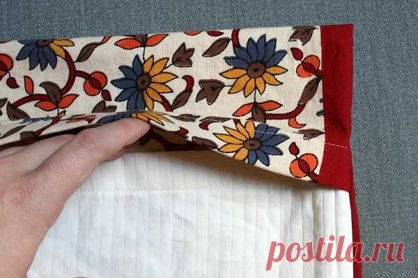 Как сшить пододеяльник своими руками: простой способ — Мастер-классы на BurdaStyle.ru