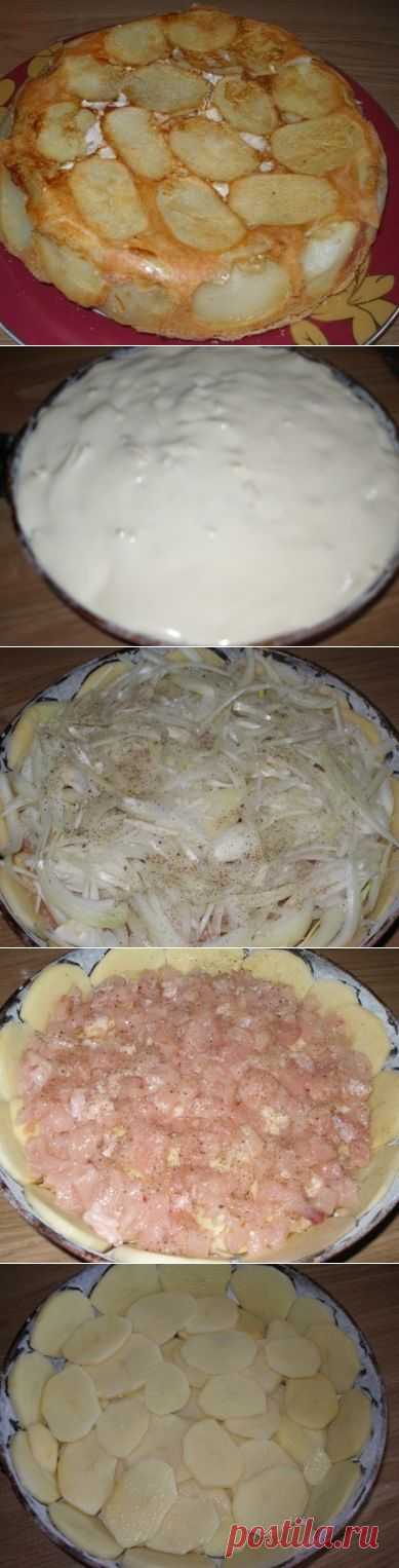 Сытный пирог - это потрясающе!