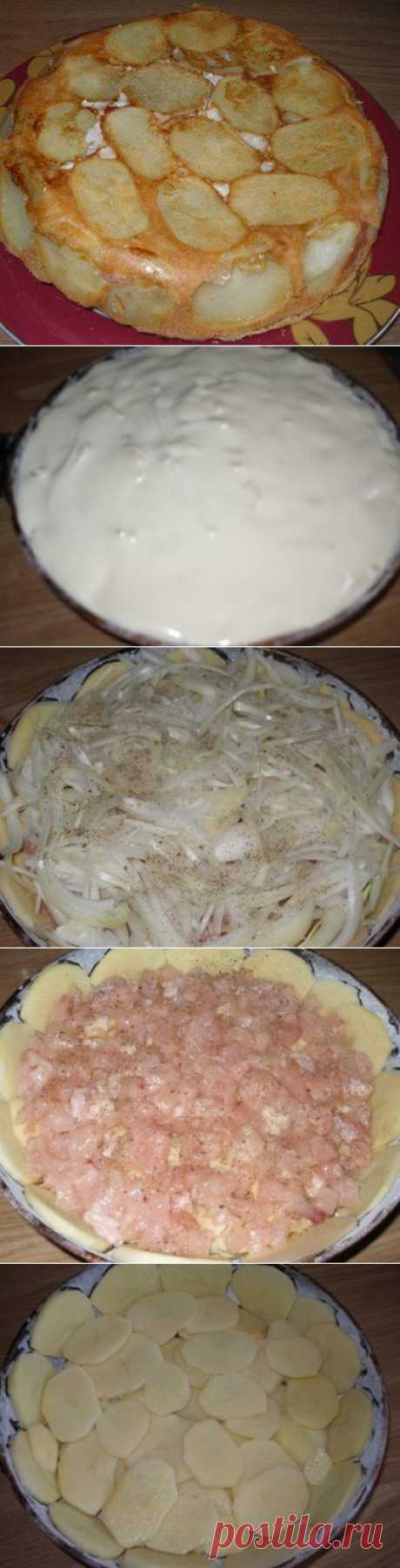 Сытный пирог - это потрясающе!
