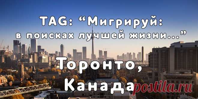TAG: «Мигрируй в поисках лучшей жизни» в Торонто, Канада - Мигрируй