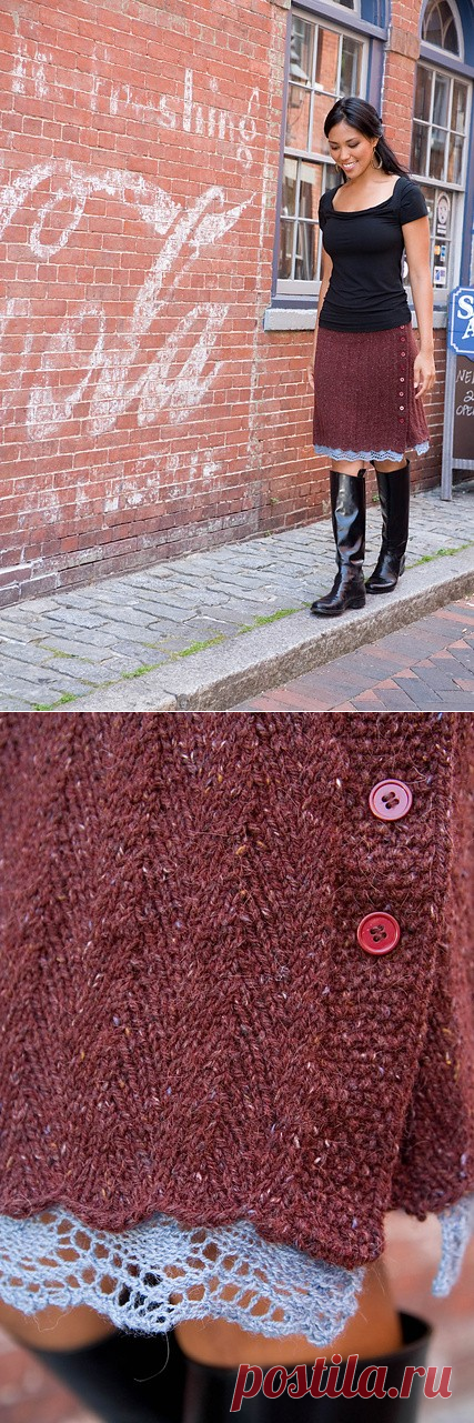 Ух - ты! Chelsea Skirt от Cecily Glowik MacDonald. Описание и схемы