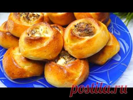 Пирожки, которые не черствеют!  Самое мягкое и нежное творожное тесто!