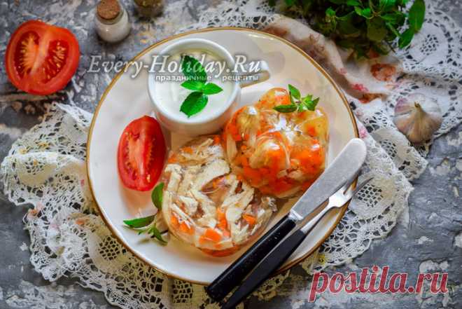 Куриный рулет в бутылке с желатином - рецепт с фото пошагово, вареный