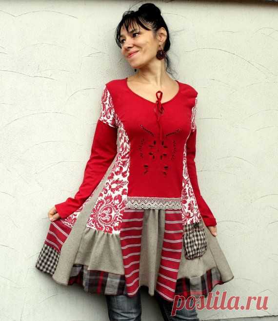 Весёлое лоскутное Boho от Marta Lelek из Польши.