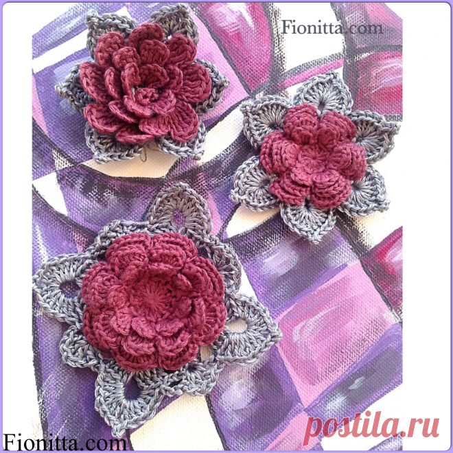 Crochet Flowers | | Fionitta crochet