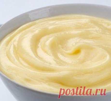 Заварной крем из манной каши, пошаговый рецепт с фото