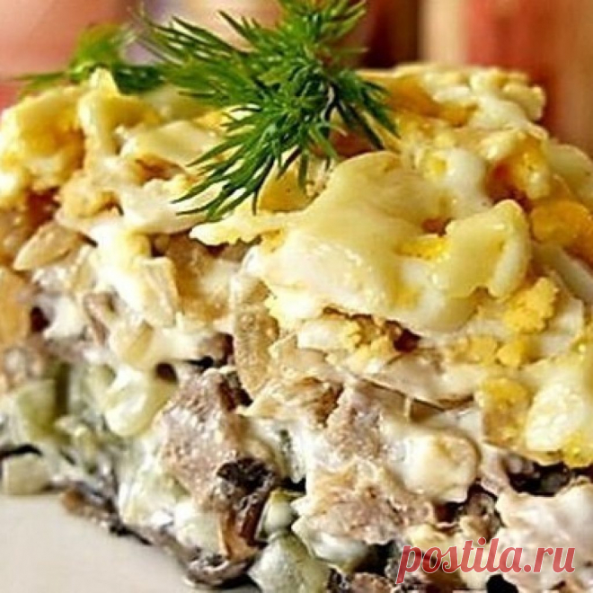 Фирменный салат минского ресторана «Орландо» | Самые вкусные кулинарные рецепты