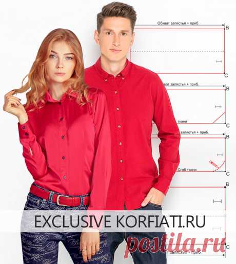 Выкройки манжет для блузок и рубашек

https://korfiati.ru/2009/04/postroenie-manzhety-k-zhenskoj-rubashke/

Манжетами оформляются нижние срезы рукавов на мужской, женской и детской одежде — блузках, платьях, рубашках. Как правило, форма манжет должна гармонировать с формой воротника и карманов изделия. Есть несколько разновидностей манжет, но все их можно условно разделить на прямые и фигурные, которые, в свою очередь делятся на притачные и отложные. Выкройки самых популяр...